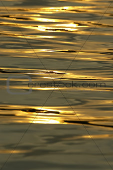 Water Texture Sunset or Sunrise