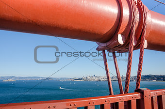Golden Gate Bridge in San francisco