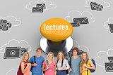 Lectures against yellow push button