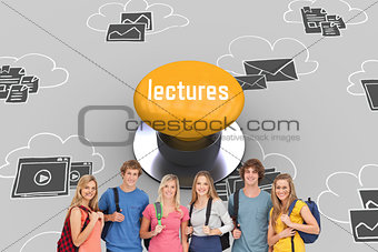Lectures against yellow push button
