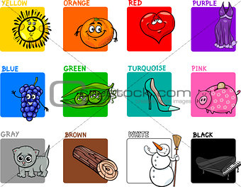 main colors educational set