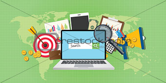 sem search engine marketing seo advertising analysis notebook