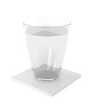 Glass of water