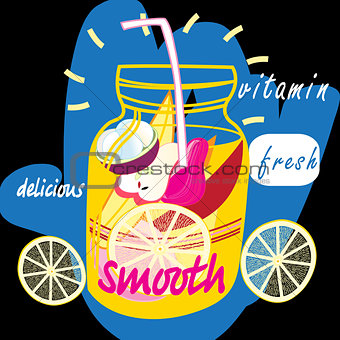 Delicious fruit smooth