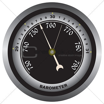Barometer - air pressure measurements