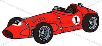Classic racing car