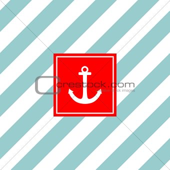 Nautical vector card or invitation