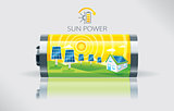 Eco sun battery
