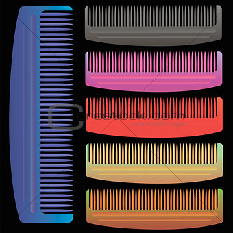 Set of Colorful Combs