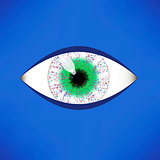 Green Eye Icon