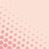 Pink vector background with dots