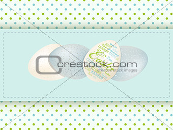 Easter egg panel background