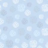Pattern with polka dots or snowing