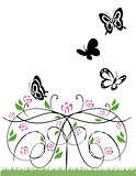 flowers and butterflies 2