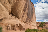 White house ruins in Canyon de Chelly National Monument