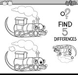 find the differences coloring book