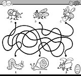 maze game coloring page