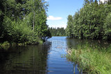 Pond in the Natural Preserve Kladska peats