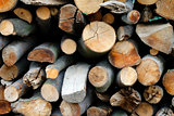 Heap of firewoods