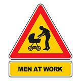 Men at work sign