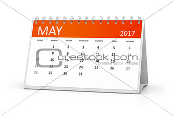 table calendar 2017