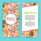 Vertical Flyer Templates for Happy Easter