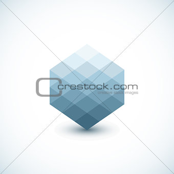 Abstract geometric icon