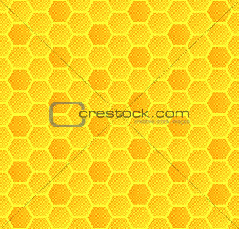 Seamless honeycomb pattern. 