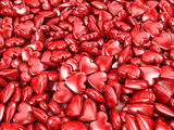 Many red hearts
