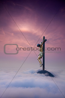Jesus Christ in Heaven vertical image