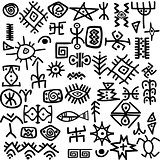 Ancient symbols set