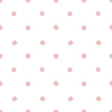 Seamless pattern with distressed dry brush dots