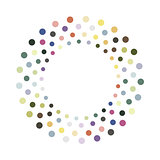 Abstract colorful circle.Vector design element