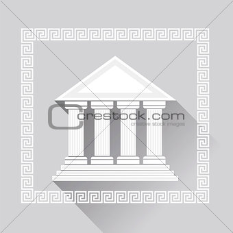Greek Pillars Icon