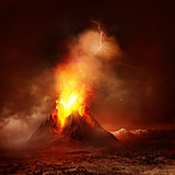 Volcano Eruption