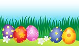 Decorated Easter eggs theme image 2