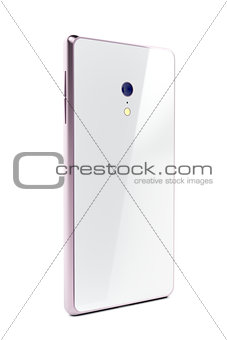 Back view of smartphone