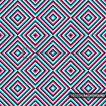 Geometric colorful pattern - seamless background.