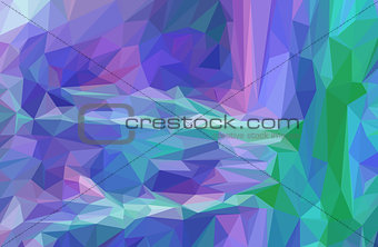 Low Poly Pattern. Vector