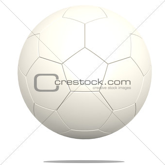 White soccer