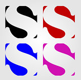 Logo for business with letter S