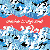 Graphic Marine background