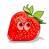 cartoon strawberry 