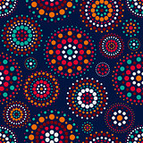 Seamless Pattern with Concentric Circles