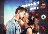 Picture of a couple kissing