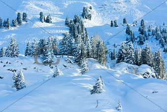 Winter mountain (Austria, Tyrol)
