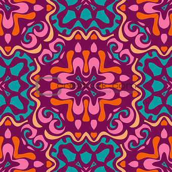 Colorful Festive Abstract  Vector Pattern