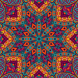 Abstract festive mandala ethnic tribal pattern