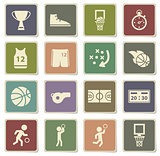Basketball simply icons