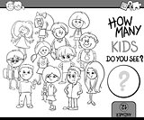 how many kids coloring book